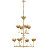Alberto Medium Two Tier Chandelier