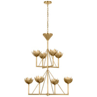 Alberto Medium Two Tier Chandelier
