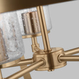 Alturas 5-Light Chandelier — Clear Seeded