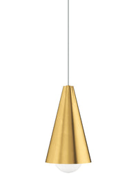 Joni Mini Pendant — 6.2 W, Natural Brass