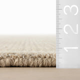 Nate Berkus Crosby Solid Wool Cozy Area Rug