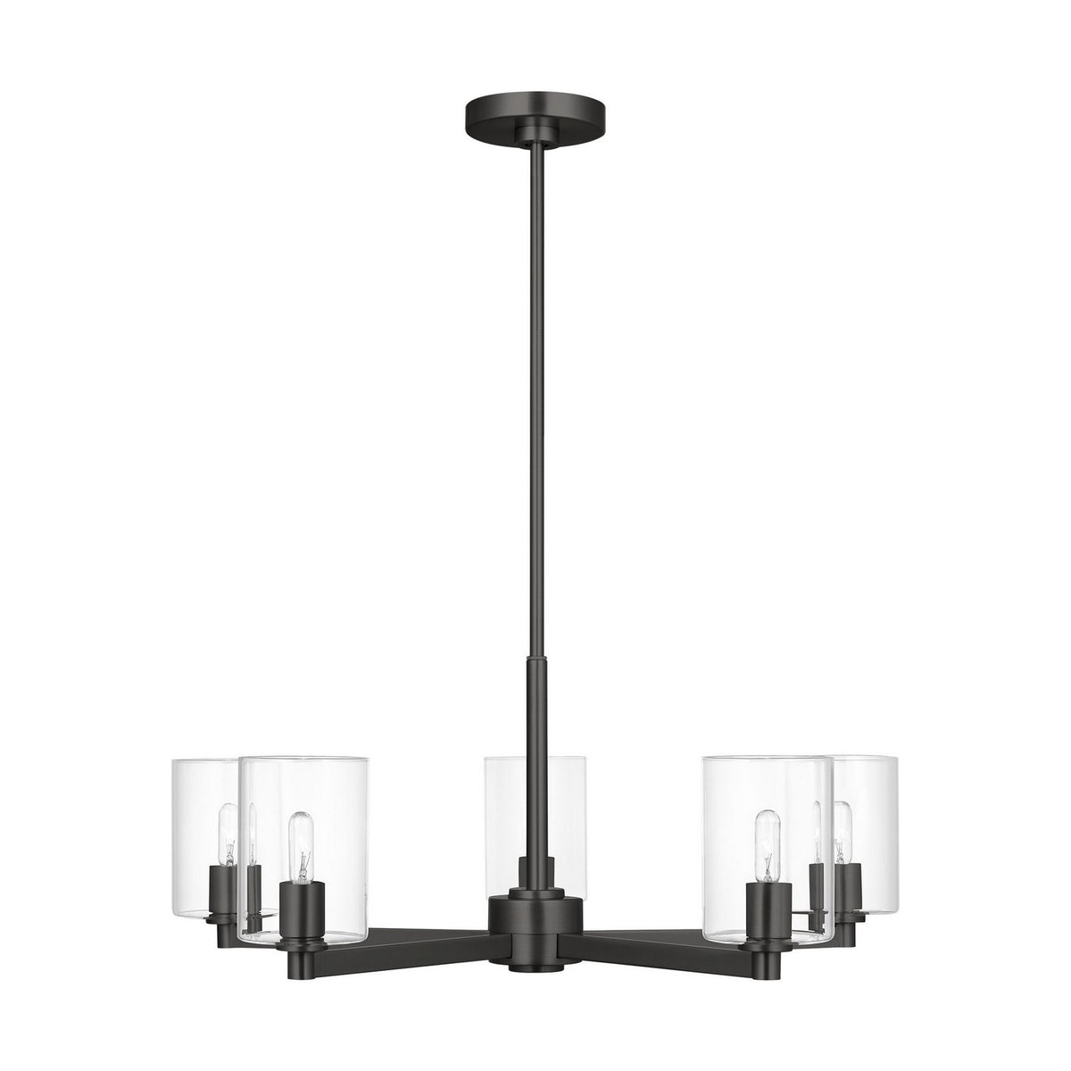 Fullton Five Light Chandelier — 10.38", 60 W