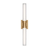 LED Bath Wall Sconce — W: 4.75" × H: 26.75" × D: 4.50"