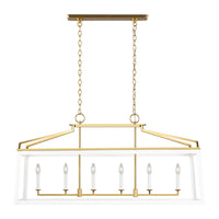 Six Light Linear Lantern