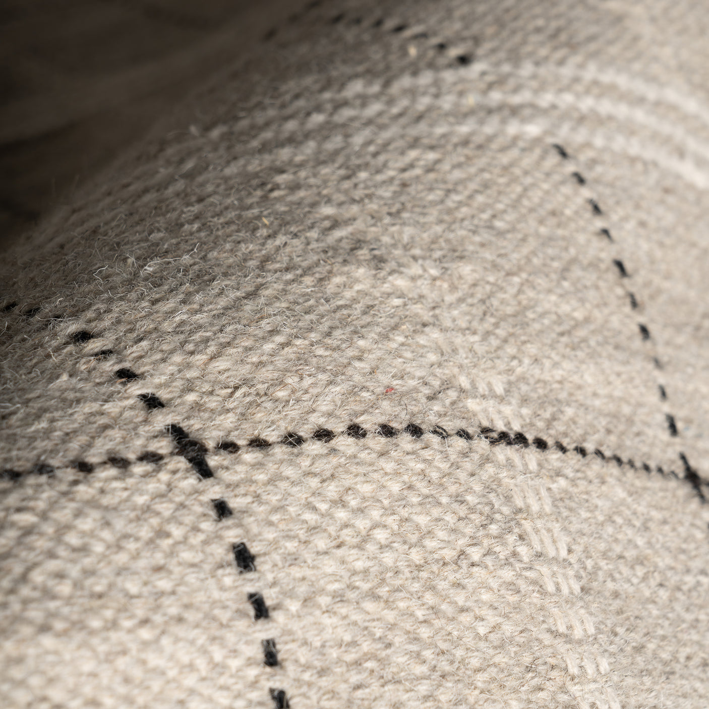 Nate Berkus Downing Plaid Wool Cozy Area Rug