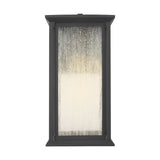 Audley 15" LED Lantern — Distressed Seeded