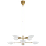 Graphic Large Two-Tier Chandelier