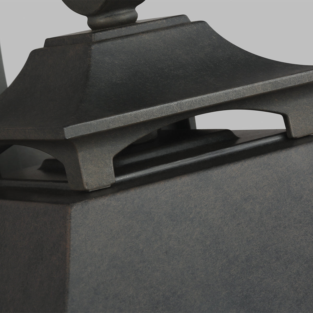 Three Light Outdoor Wall Sconce — 19.00"