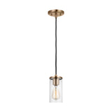 One Light Mini-Pendant — Clear, 60 W