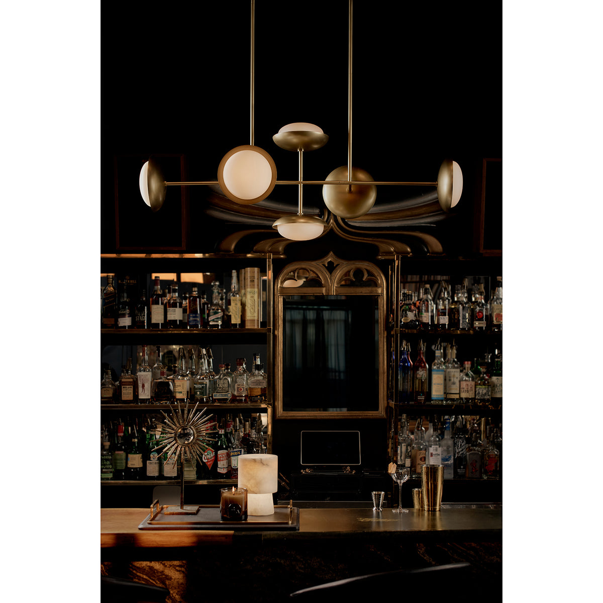Bond Six Light Chandelier