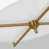 Perno Large Semi-Flush Mount