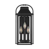 Three Light Outdoor Wall Sconce — 18.25"