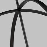 Alturas 5-Light Chandelier — Etched / White Inside