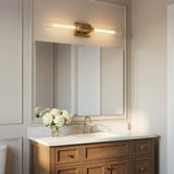 Keaton 30" Vanity Sconce — Clear Fluted
