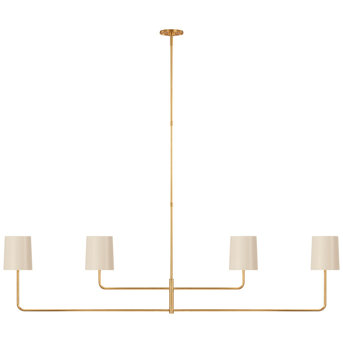 Go Lightly 70" Four Light Linear Chandelier