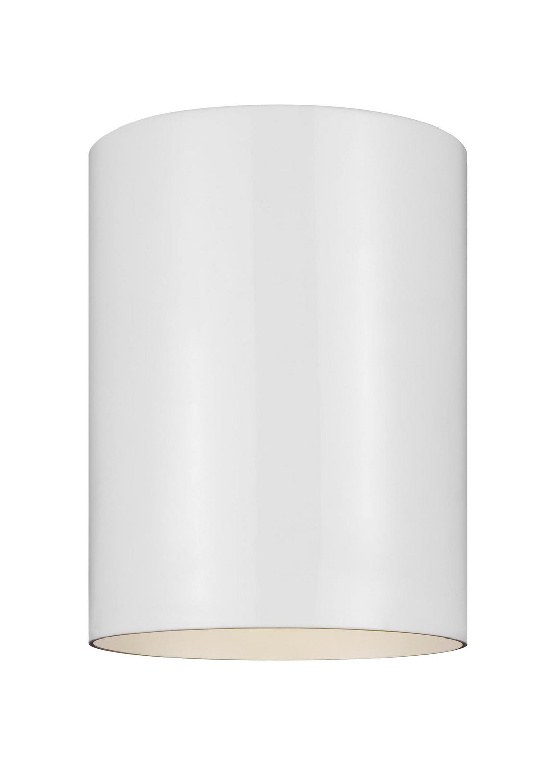 LED Flush Mount — 6.63", Outdoor Cylinders