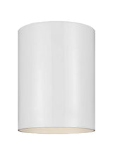 LED Flush Mount — 6.63", Outdoor Cylinders