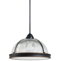Pratt Street Prismatic Three Light Pendant