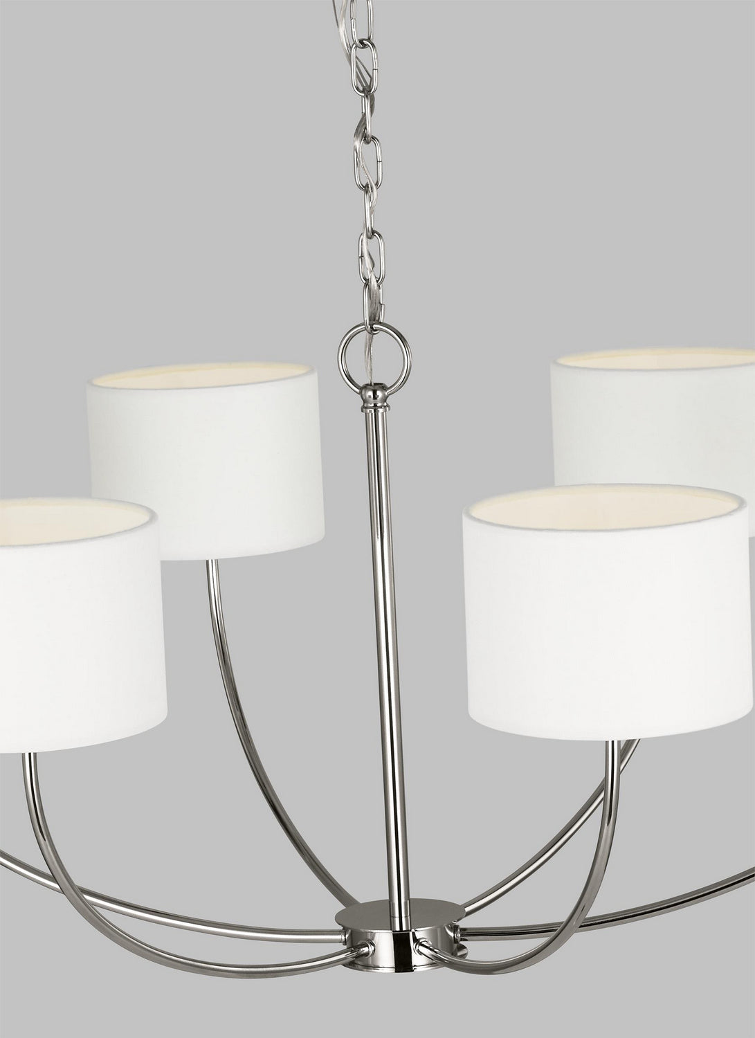 Six Light Chandelier — 17.13"