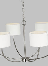 Six Light Chandelier — 17.13"