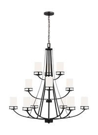 12 Light Chandelier — 40.63"