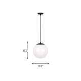 Leo Hanging Globe Large Pendant