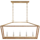 Darlana Wrapped LED Linear Lantern — 5 Light