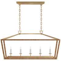 Darlana Wrapped LED Linear Lantern — 5 Light