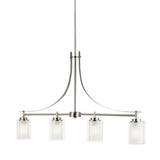 Elmwood Park Four Light Linear Chandelier