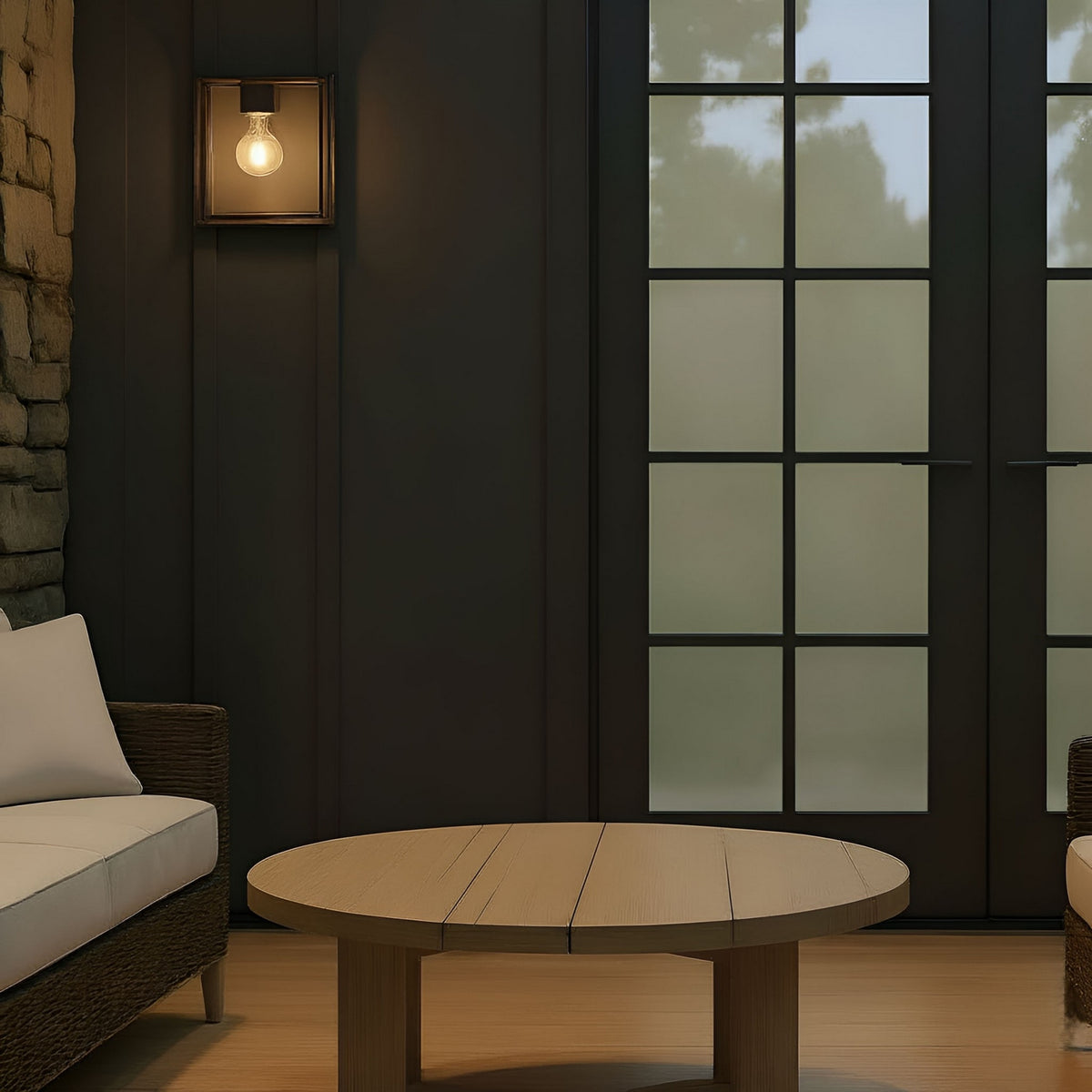 Audley 10" Lantern — Clear