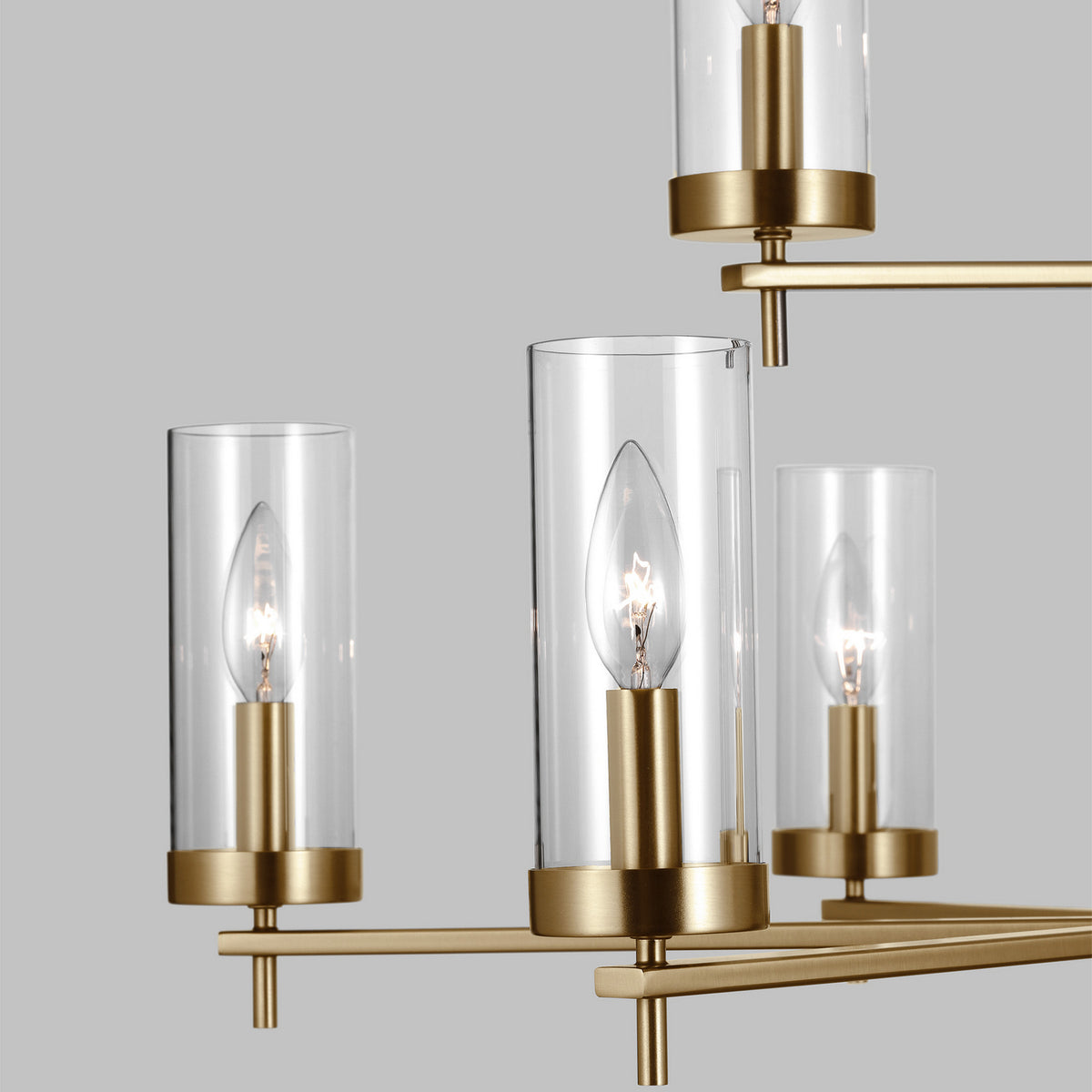 Nine Light Chandelier — 30.25", 60 W
