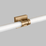 LED Bath Wall Sconce — W: 4.75" × H: 26.75" × D: 4.50"
