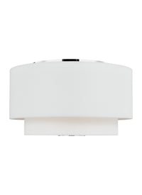 Three Light Flush Mount — 10.25"
