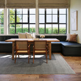 Nate Berkus Hollis Solid Wool Cozy Area Rug