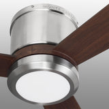 Clarity 42" Semi Flush LED Ceiling Fan