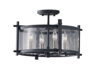 Ethan Four Light Ceiling Fixture