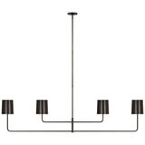 Go Lightly 70" Four Light Linear Chandelier