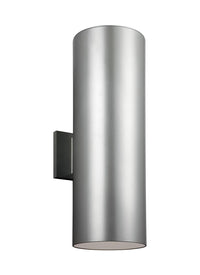Two Light Outdoor Wall Lantern — 18.25", BR40