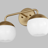 Alvin 2-Light Bath Sconce — 9 W