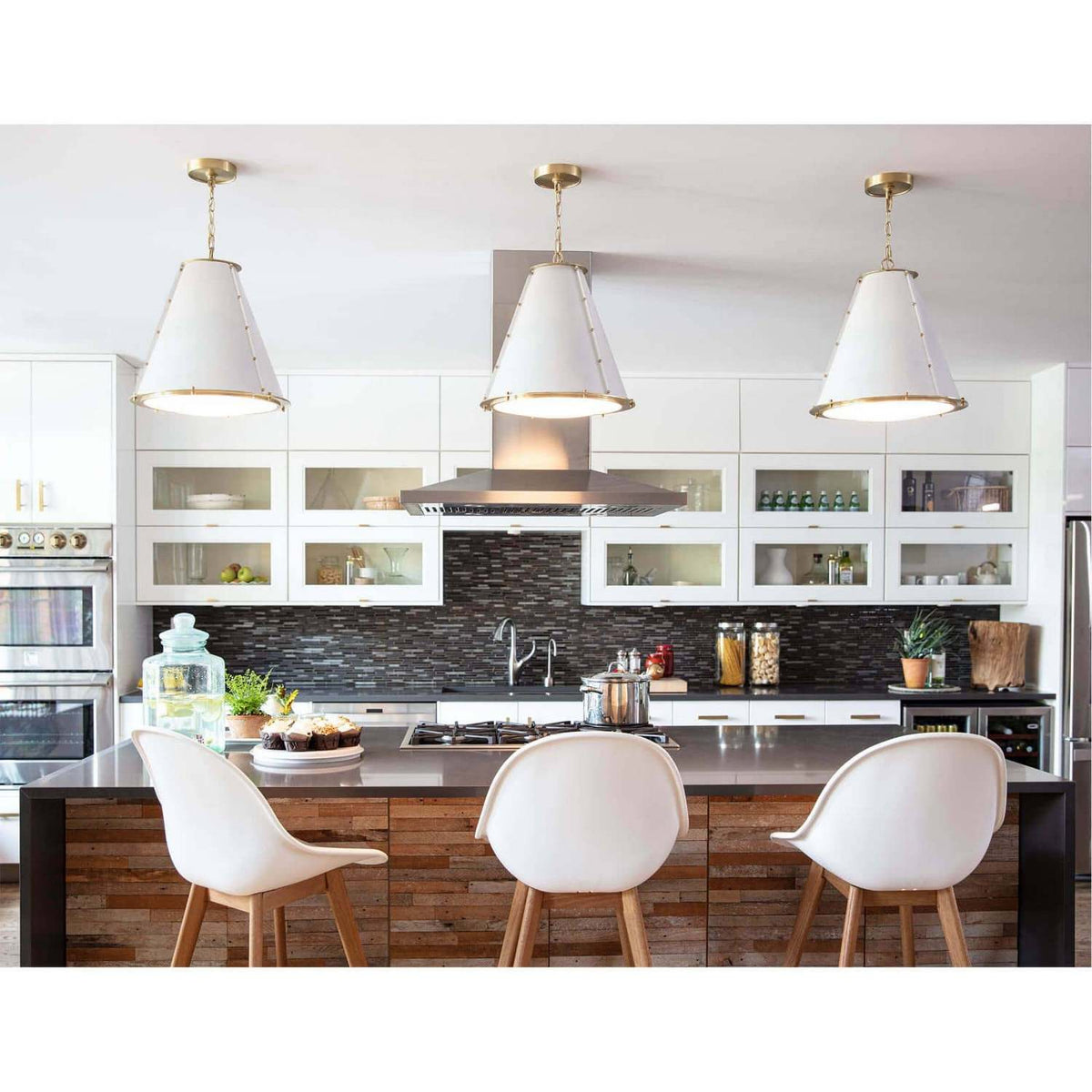 French One Light Chandelier