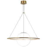 Cosmos 28" Ring and Orb Chandelier