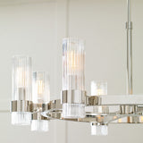 Eight Light Chandelier — 33"