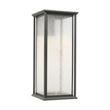 Audley 24" LED Lantern — Distressed Seeded