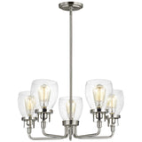 Belton Five Light Up Chandelier