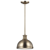 Pratt Street Metal One Light Pendant