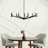 Nine Light Chandelier — 17.13", 60 W