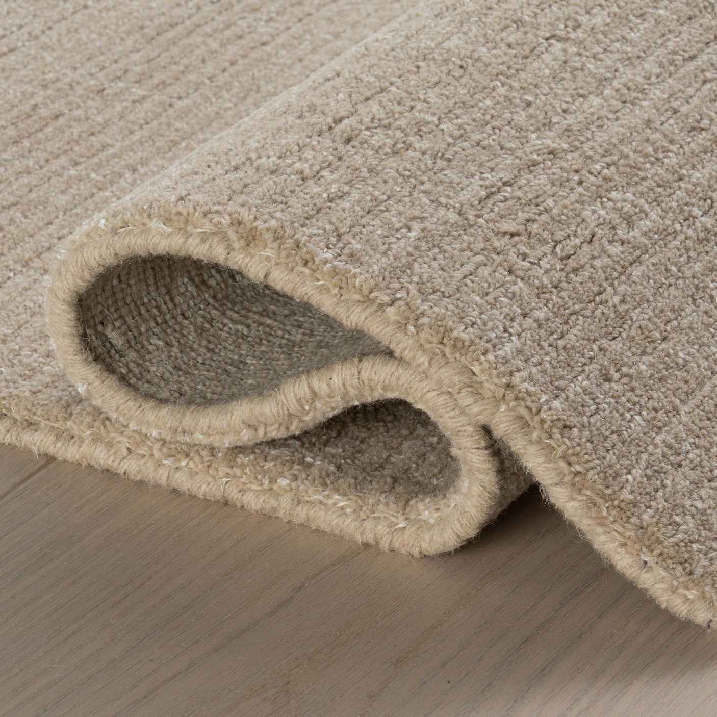Nate Berkus Crosby Solid Wool Cozy Area Rug