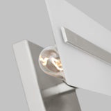 LED Bath Wall Sconce — W: 4.75" × H: 24.00" × D: 4.88"