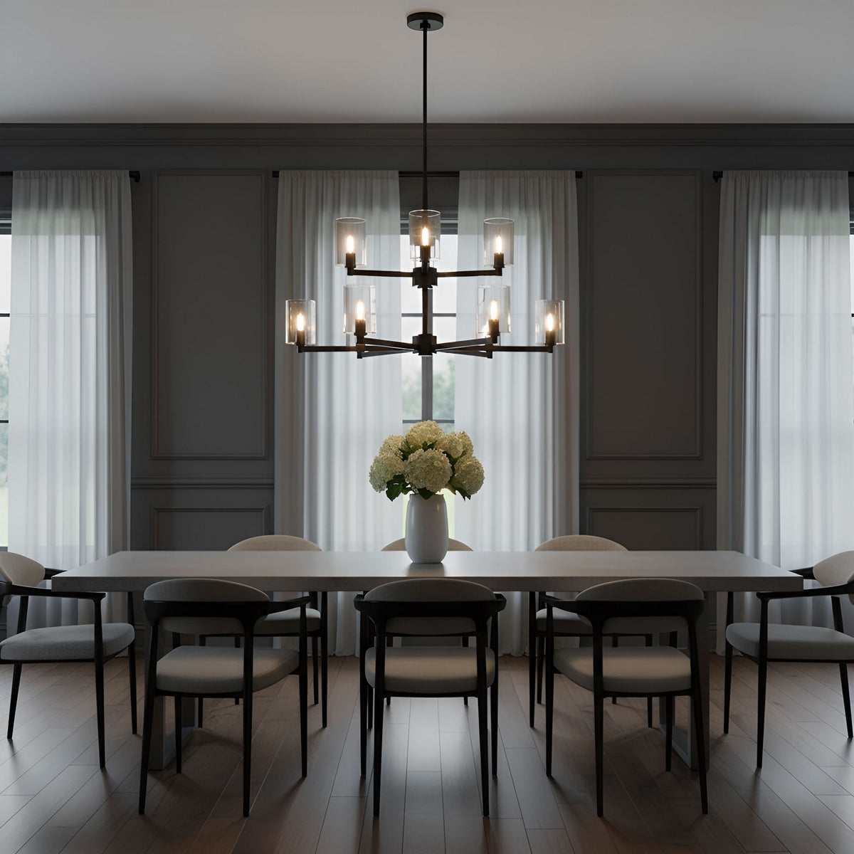 Fullton Nine Light Chandelier