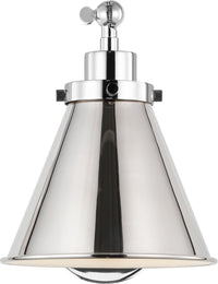 Wellfleet One-Arm Cone Sconce